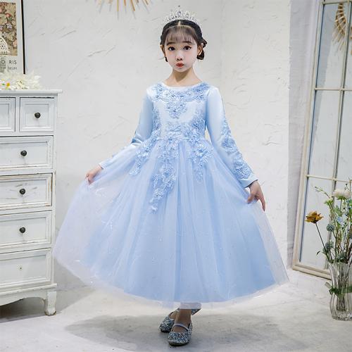 Coton Robe d’une seule pièce de fille Patchwork Solide plus de couleurs pour le choix pièce