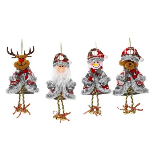 Doek Kerstboom hangende Decoratie meer kleuren naar keuze stuk