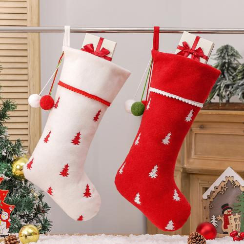 Tissus non tissés Chaussette de Noël plus de couleurs pour le choix pièce