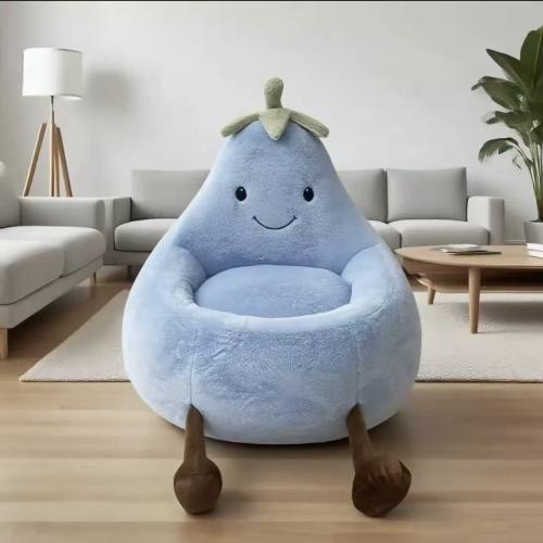 Plush & Sponge single & Soft & Multifunction Casual House Chair for children Cartoon PC