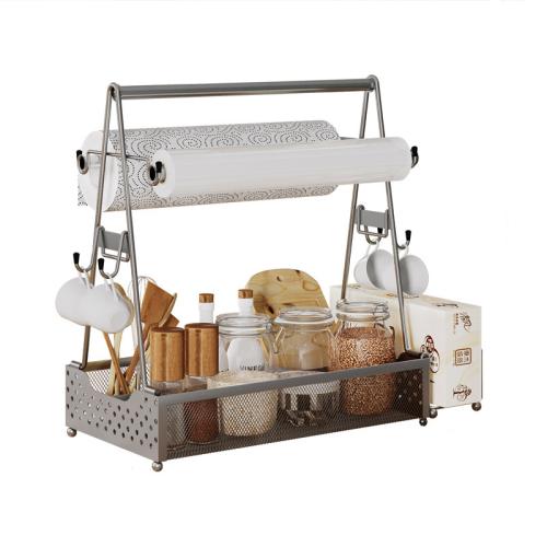 Metal Multifunction Kitchen Shelf PC