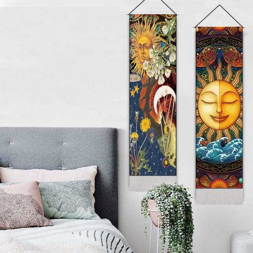 Polyester et coton Peintures murales Imprimé modèle différent pour le choix plus de couleurs pour le choix pièce