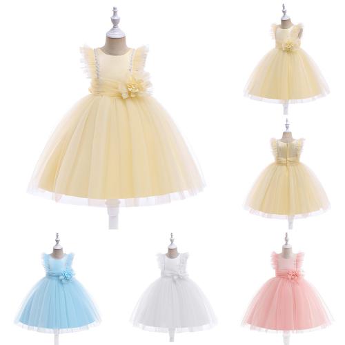 Polyester Robe d’une seule pièce de fille plus de couleurs pour le choix pièce