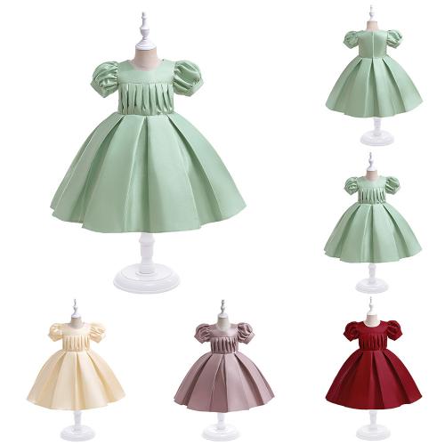 Polyester Robe d’une seule pièce de fille plus de couleurs pour le choix pièce