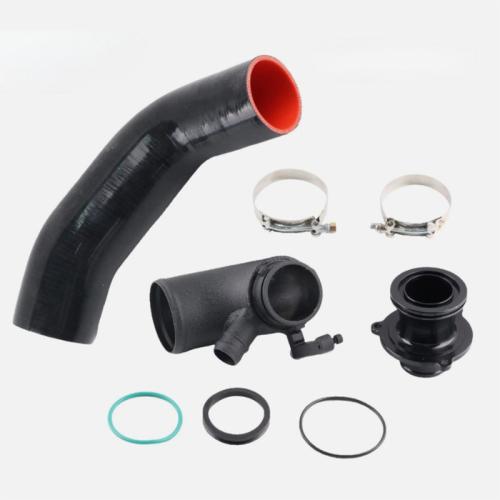 For VW MK7 Golf 2.0T Turbo Inlet Elbow and Air Intake Turbo Muffler and Silicone Hose