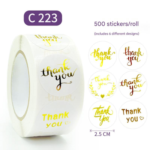 Copper Paper & Pressure-Sensitive Adhesive Decorative Sticker printed letter PC