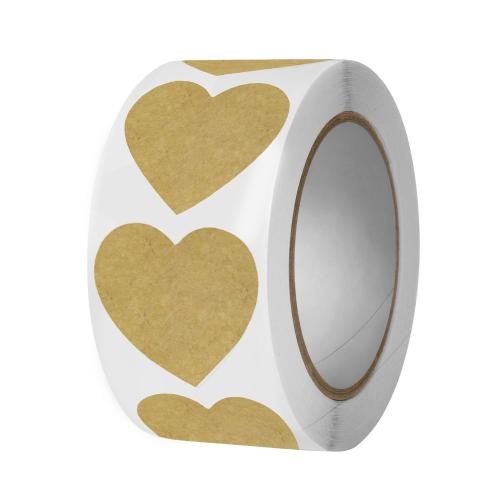 Vellum Paper Decorative Sticker Solid yellow Set