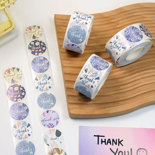 Copper Paper & Pressure-Sensitive Adhesive Sealing Sticker durable printed letter multi-colored PC