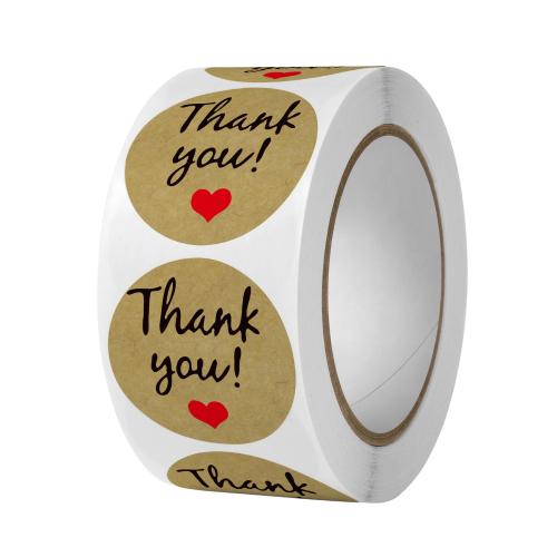Vellum Paper Sealing Sticker printed letter PC