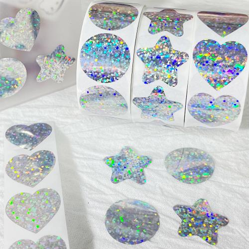 Pressure-Sensitive Adhesive & Paper DIY Sealing Sticker printed multi-colored PC