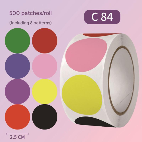 Copper Paper & Pressure-Sensitive Adhesive DIY Sealing Sticker Solid multi-colored PC