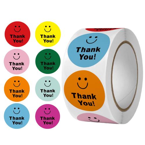 Copper Paper & Pressure-Sensitive Adhesive DIY Sealing Sticker printed letter multi-colored PC