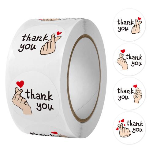 Copper Paper & Pressure-Sensitive Adhesive DIY Sealing Sticker printed letter multi-colored PC
