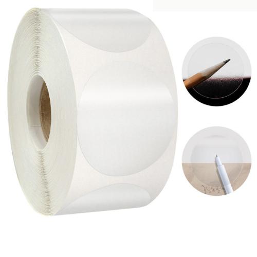 Pressure-Sensitive Adhesive & Paper DIY Sealing Sticker Solid transparent Set