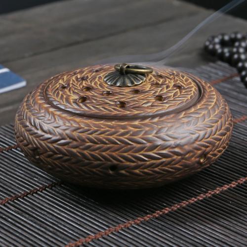 Ceramics Incense Burner for home decoration handmade PC