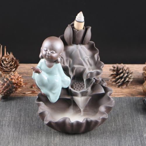 Ceramics Backflow Burner for home decoration handmade PC