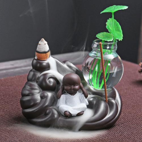 Ceramics Multifunction Backflow Burner for home decoration handmade PC