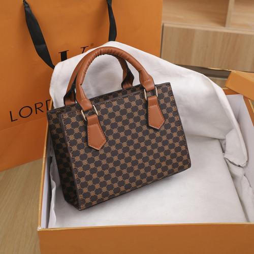 PU Leather Tote Bag Handbag soft surface PC