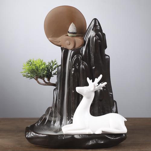 Ceramics Backflow Burner for home decoration handmade PC