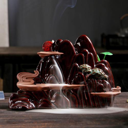 Ceramics Backflow Burner for home decoration handmade PC