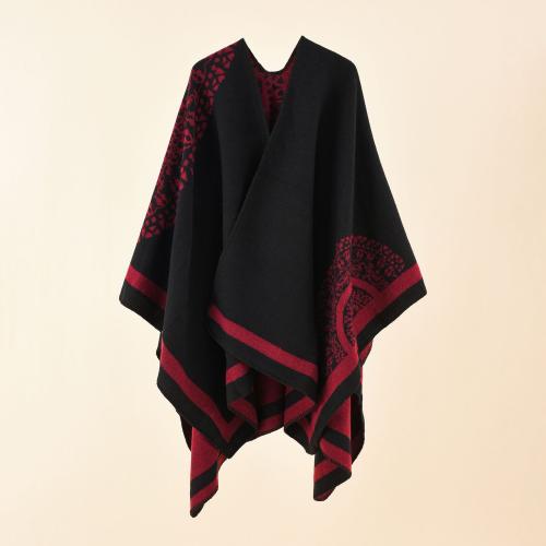 Acrylic & Polyester Women Scarf can be use as shawl & thicken & sun protection & thermal Acrylic printed Solid PC