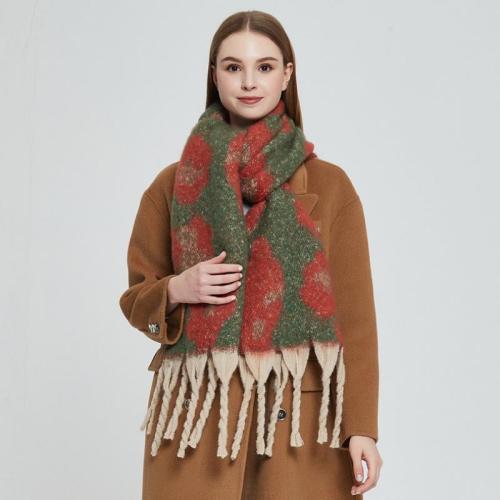 Polyester Easy Matching Women Scarf thicken & thermal PC