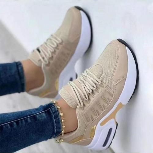 Cuero de la PU Mujeres Zapatos Deportivos, más colores para elegir, Par