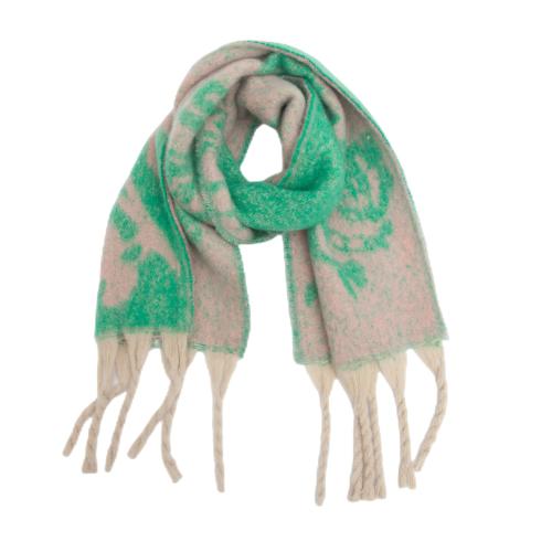 Polyester Easy Matching Women Scarf thicken & thermal printed floral PC