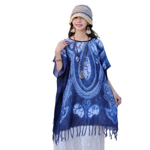 Polyester Schal, Gedruckt, unterschiedliches Muster zur Auswahl, Weiß,  Stück