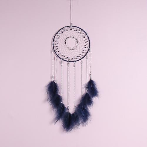 Feather & Iron Dream Catcher Hanging Ornaments for home decoration handmade PC