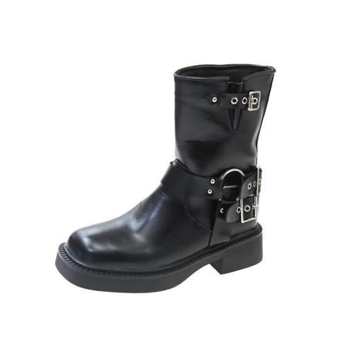 PU-leer Vrouwen Martens Laarzen Rubber Injectie van kunststof meer kleuren naar keuze Paar