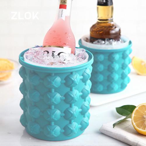 Resin & Silicone Ice Saving Bucket double layer PC