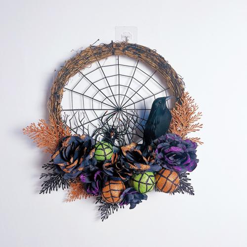 Plastic Garland Ornaments Halloween Design PC