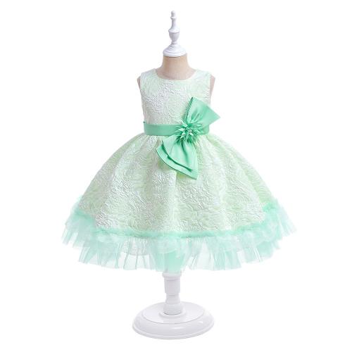 Polyester Robe d’une seule pièce de fille plus de couleurs pour le choix pièce