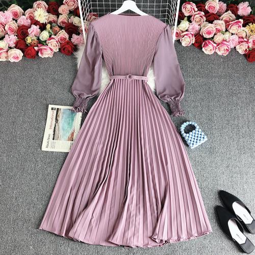 Polyester Robe d’une seule pièce Solide plus de couleurs pour le choix : pièce