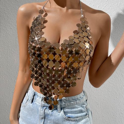 Acrylsäure Camisole, Gold, :, Stück