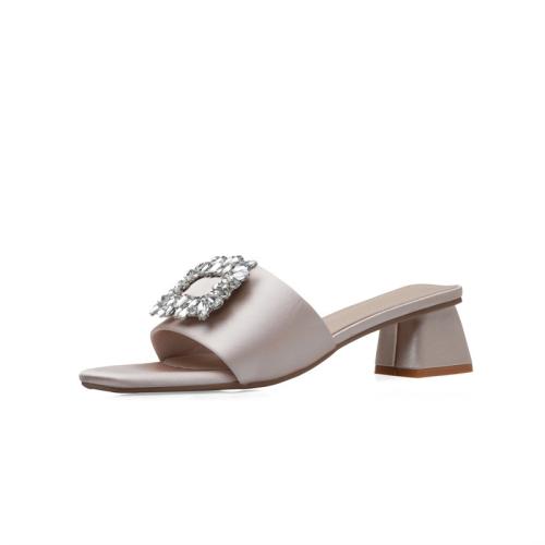 Soie Sandales femmes plus de couleurs pour le choix Paire