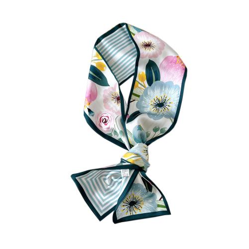 Polyester Easy Matching Silk Scarf printed PC