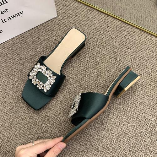 Soie Sandales femmes plus de couleurs pour le choix Paire