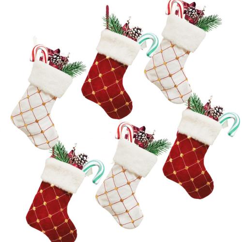 Polyester Chaussettes de décoration de Noël plus de couleurs pour le choix pièce