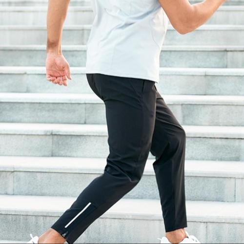Spandex & Polyester Quick Dry Men Sports Pants & breathable PC