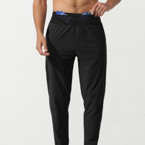 Polyamide & Spandex Quick Dry Men Sports Pants & with pocket PC