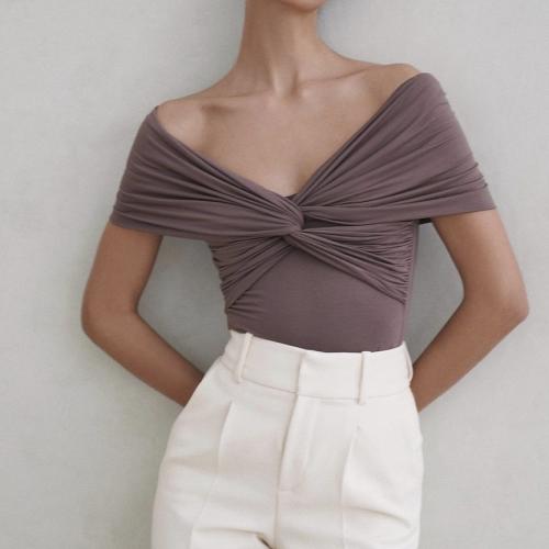 Milk Fiber Slim Women Jumpsuit Solid PC