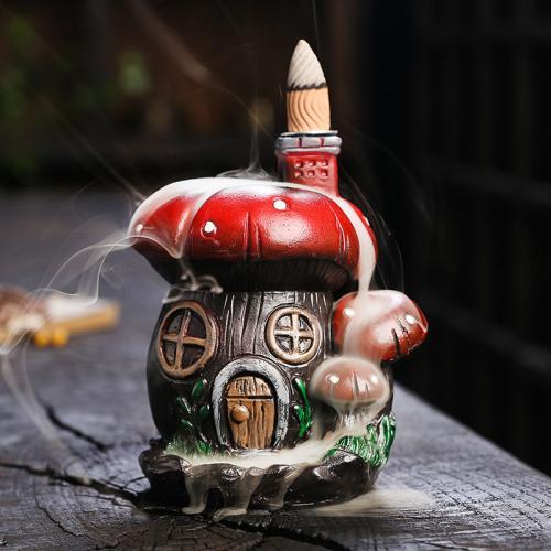 Resin Backflow Burner for home decoration handmade PC