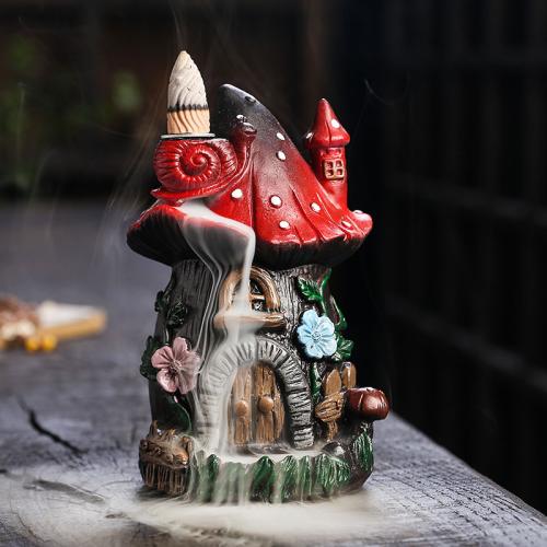 Resin Backflow Burner for home decoration handmade PC