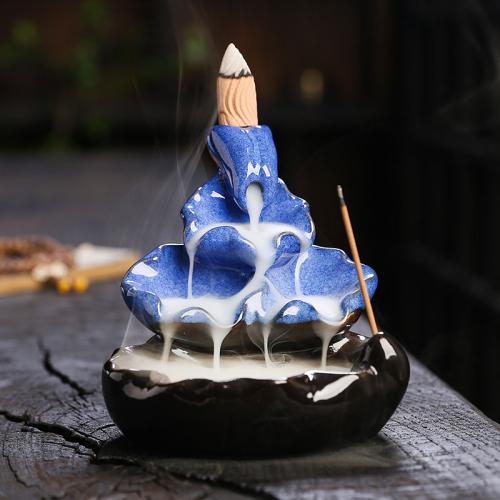 Ceramics Multifunction Backflow Burner for home decoration handmade PC