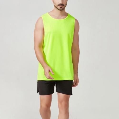 Polyester Quick Dry Athletic Tank Top & loose & breathable PC