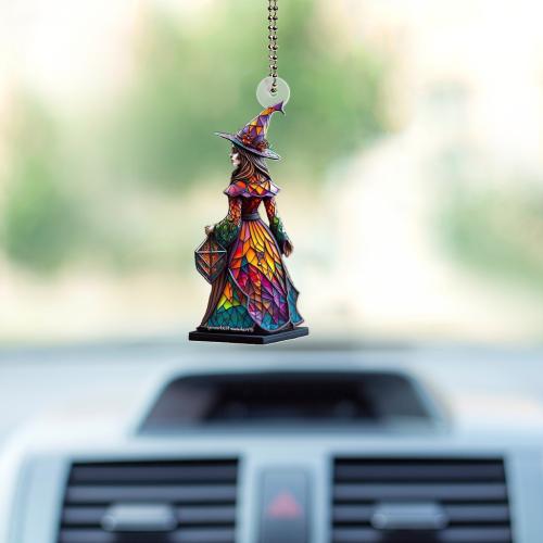 Acrylic Car Hanging Ornaments Halloween Design PC