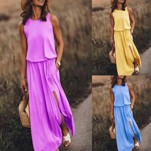 Polyester One-piece Dress & loose PC