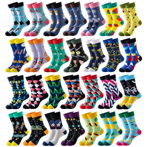 Spandex & Polyester & Cotton Unisex Knee Socks sweat absorption & breathable jacquard : Pair